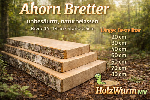 Ahornbretter ahornholz - 🪵,