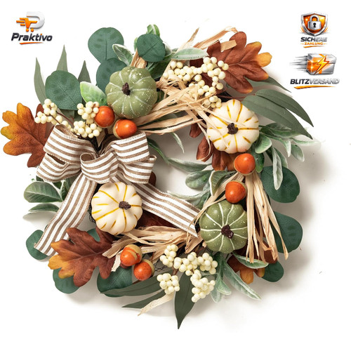 Türkranz herbstdeko 45cm - türkranz,