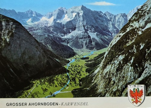Grosser ahornboden 1970er - ak,