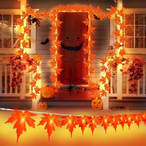 Herbst girlande led - herbst,