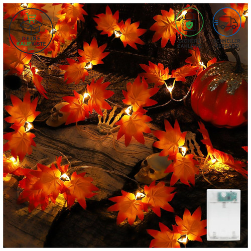 Lichterkette led ahornblatt - lichterkette, 20